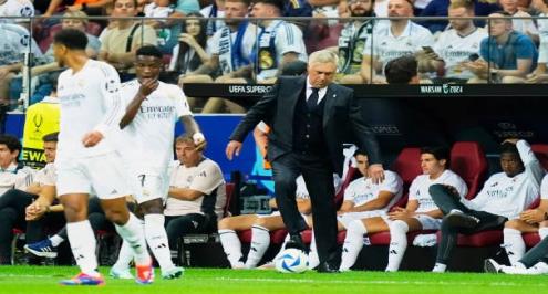 تخطى جوارديولا.. كارلو أنشيلوتي المدرب الأكثر تتويجا بالسوبر الأوروبي